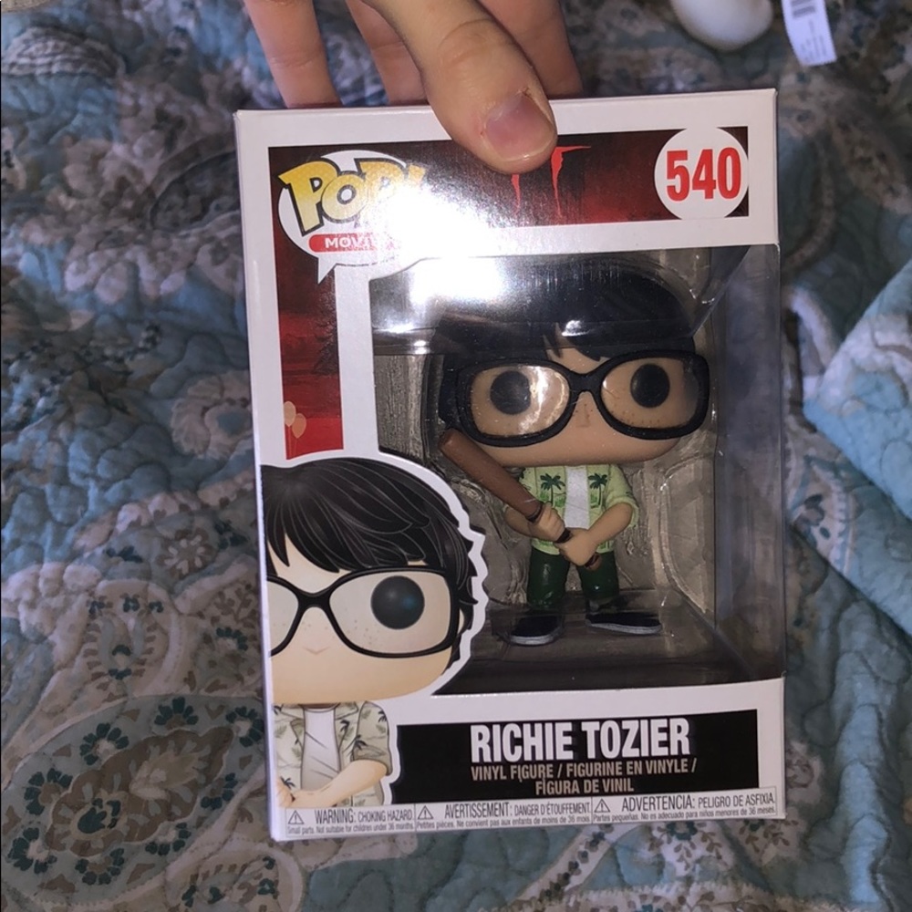 Pop funko collectible, Richie Tozier (IT)